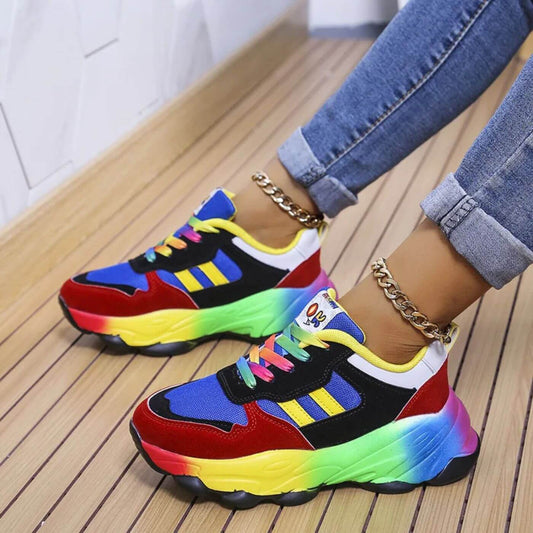 Tessa | Adidași Ortopedici Colorati pentru Confort și Stil