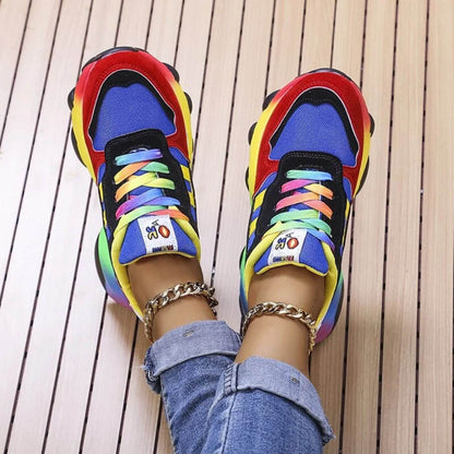 Tessa | Adidași Ortopedici Colorati pentru Confort și Stil