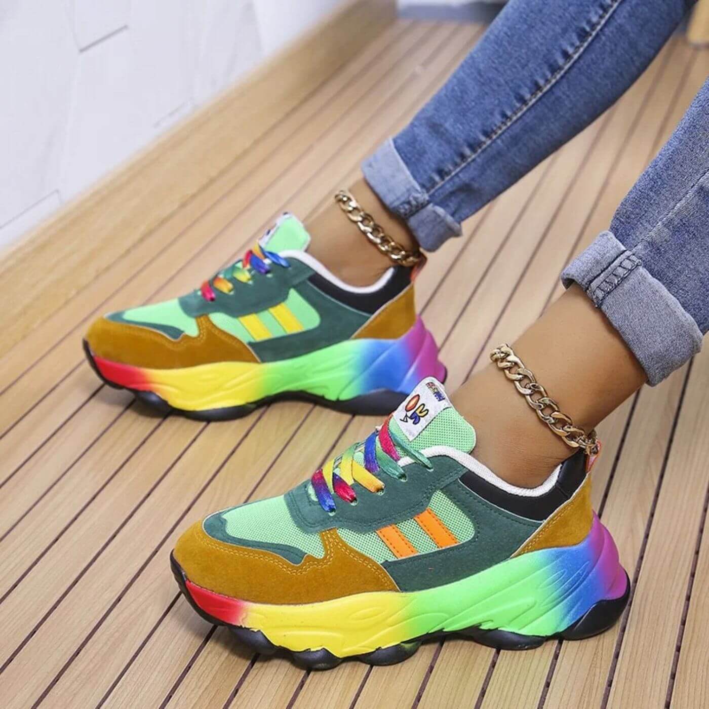 Tessa | Adidași Ortopedici Colorati pentru Confort și Stil