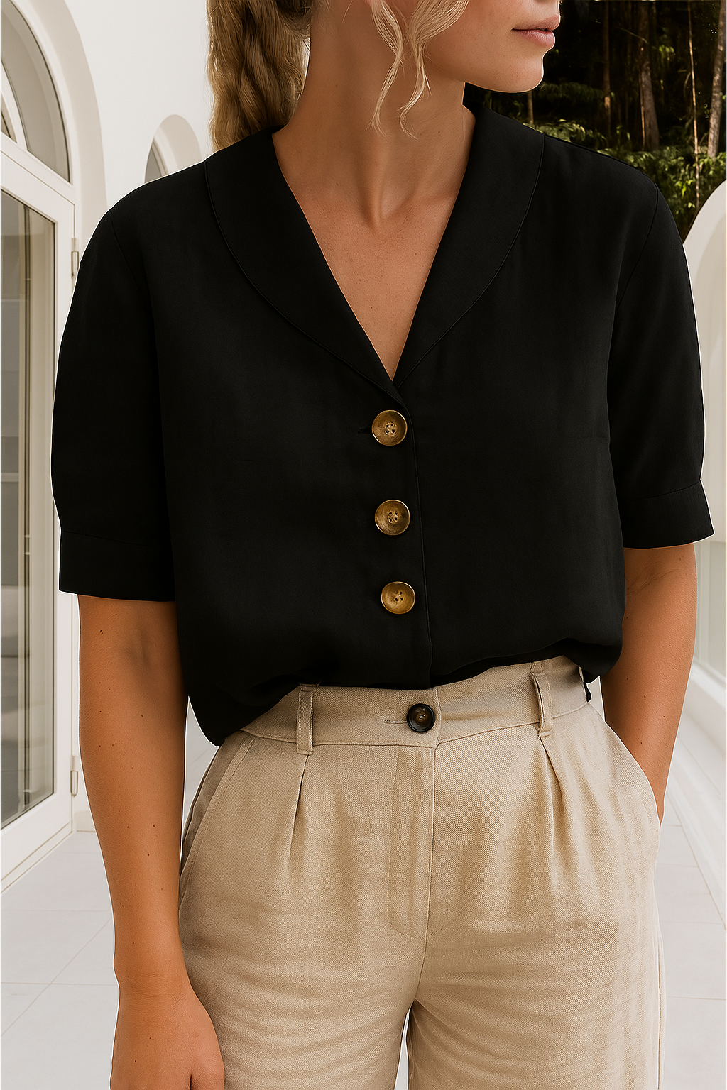 EVELINDA | Bluză Elegantă din In Casual