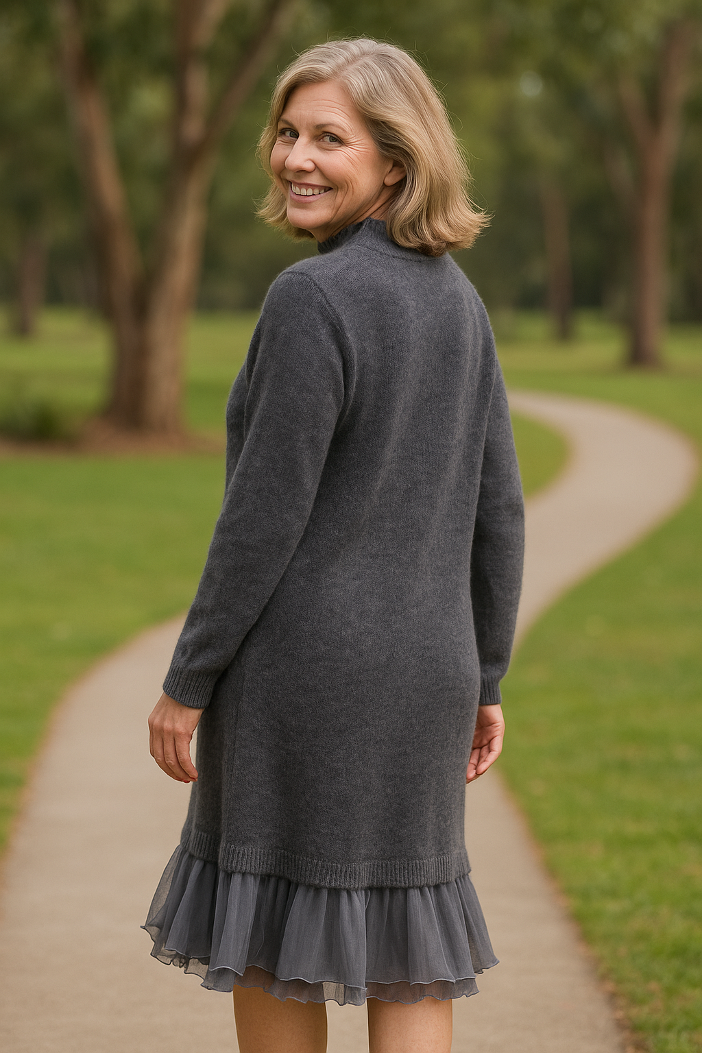 SOPHIA – ROCHIE DIN TRICOU CĂLDUROASĂ