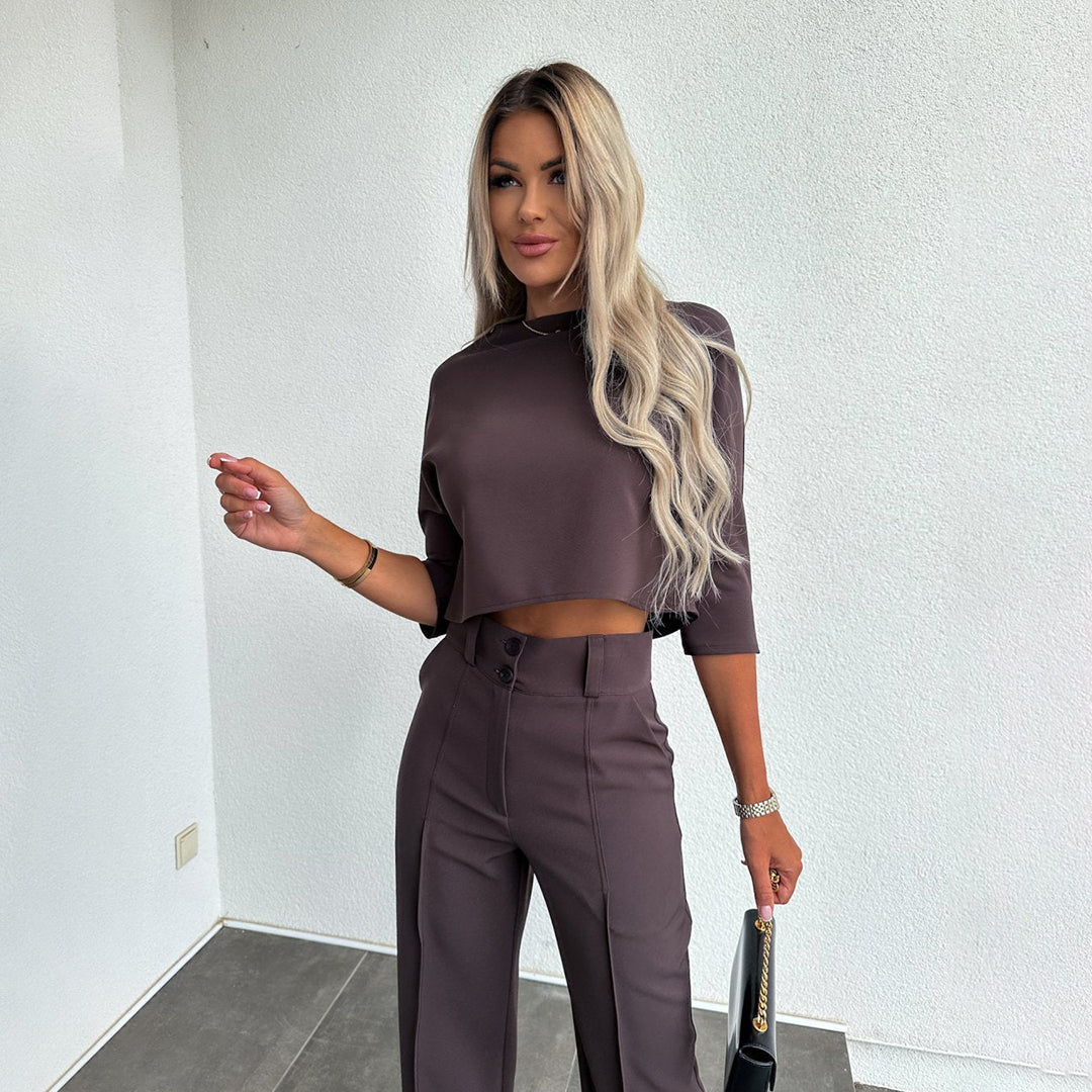 Nora – Set Elegant din Două Piese