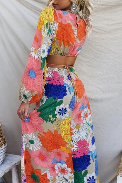 DAISY – ROCHIE MAXI CU FLOARE ÎN SOARE
