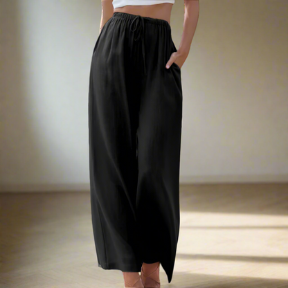 Liam | Pantaloni de Vară cu Picior Larg