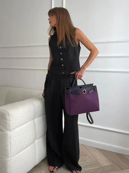 Set de Pantaloni Eleganți