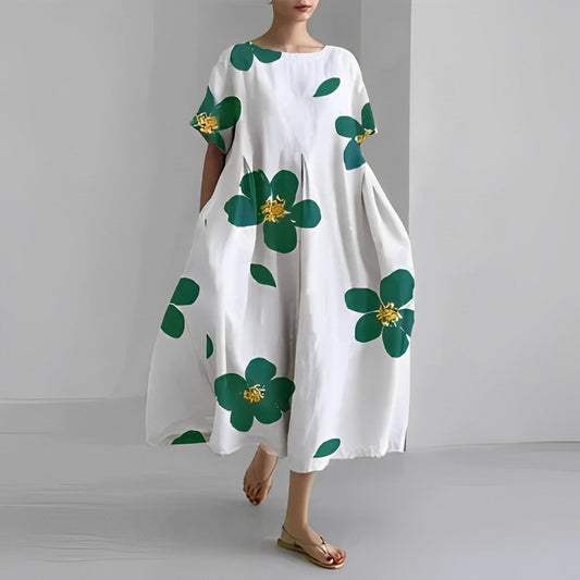 Daisy - Rochie Maxi Largă Retro Big Swing
