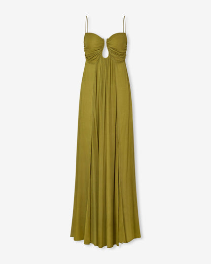 KORA – ROCHIE MAXI OLIVIE RĂSFRÂNTĂ DE SOARE