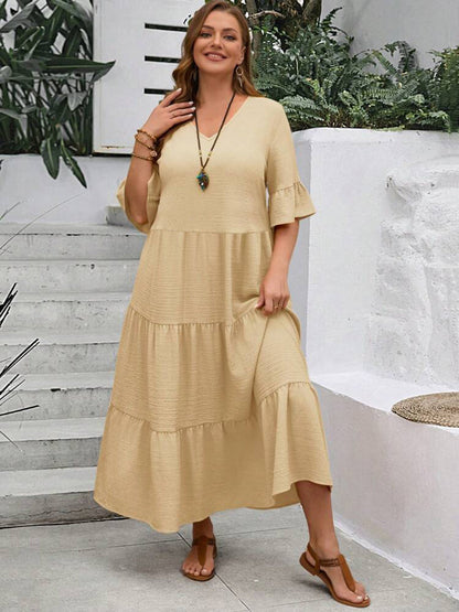 Serena - Rochie Fluidă Elegantă