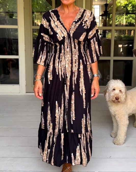 MAELIE – ROCHIE DE VARĂ CU MODEL TIE-DYE