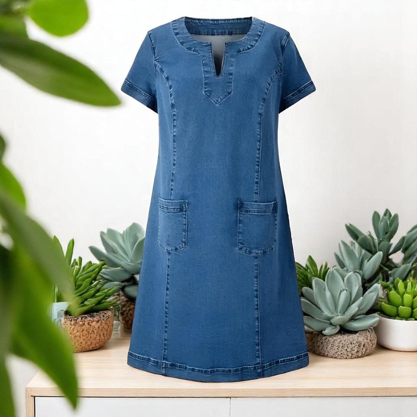 CARYS – ROCHIE DIN DENIM MOALE