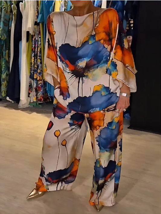 Mia | Set Larg cu Pantaloni