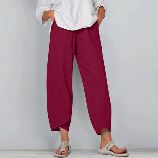 Eletta - Pantaloni cu Picior Larg