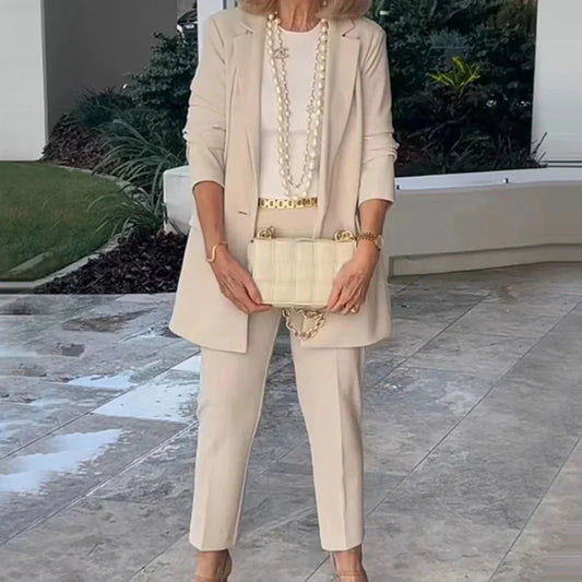 HARLOW – SET COSTUM TAILORAT PRIMĂVARĂ VARĂ