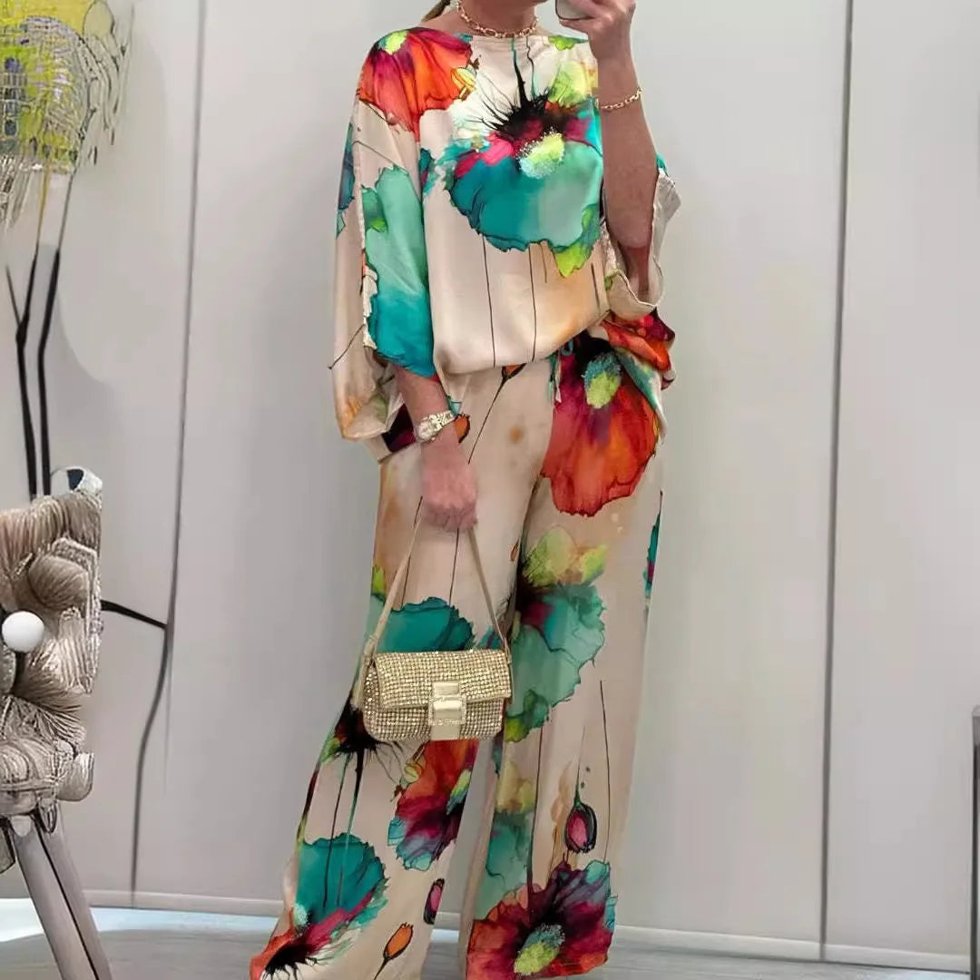 Mia | Set Larg cu Pantaloni