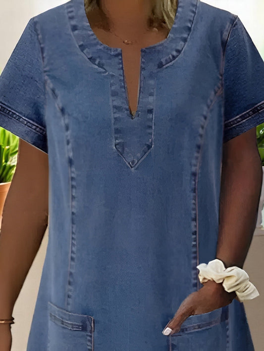 CARYS – ROCHIE DIN DENIM MOALE