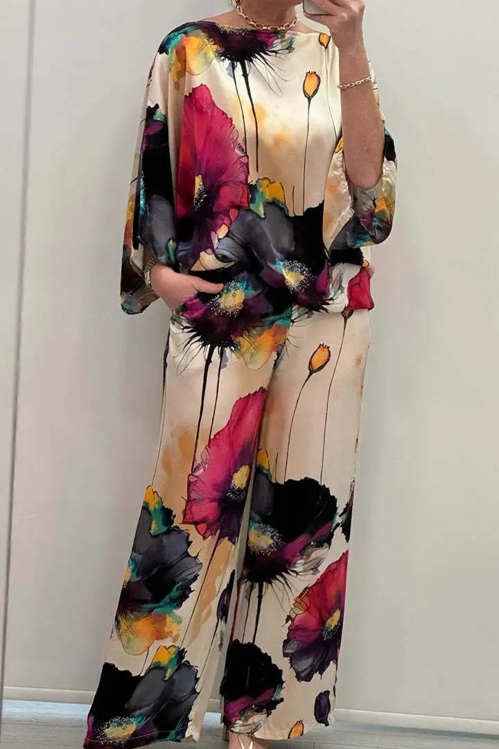 Mia | Set Larg cu Pantaloni