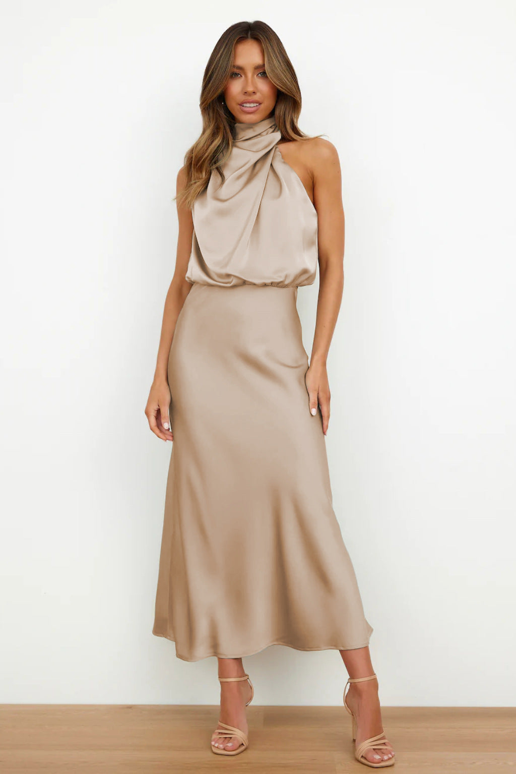 Katherine | Rochie Elegantă din Satin