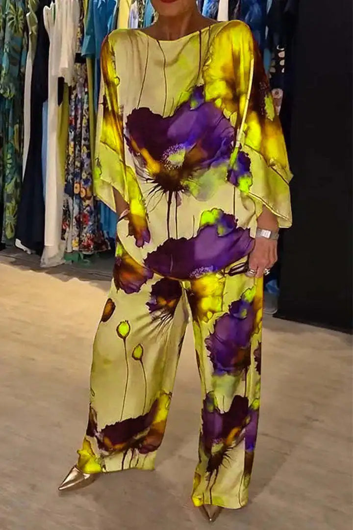 Mia | Set Larg cu Pantaloni