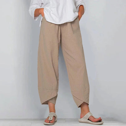 Eletta - Pantaloni cu Picior Larg