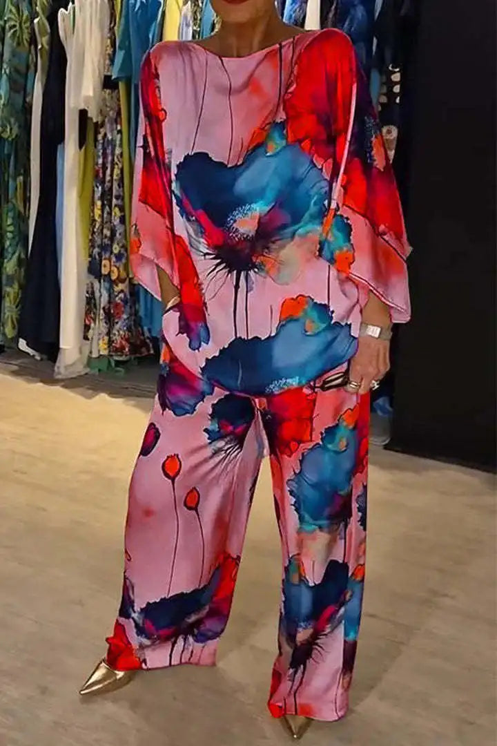 Mia | Set Larg cu Pantaloni