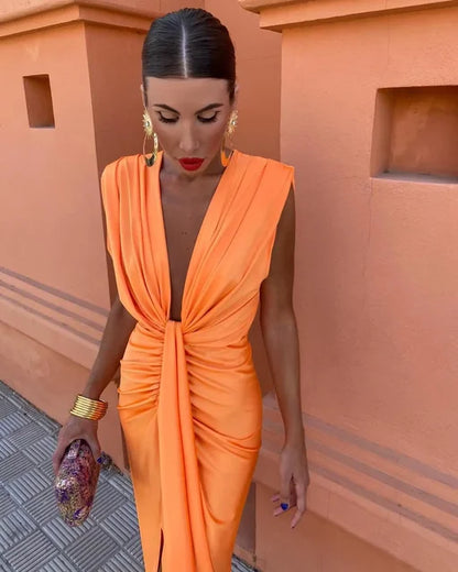 INDIE – ROCHIE ELEGANTĂ PLISATĂ