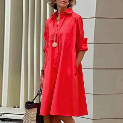 Esme | Rochie Casual de Zi cu Buzunare