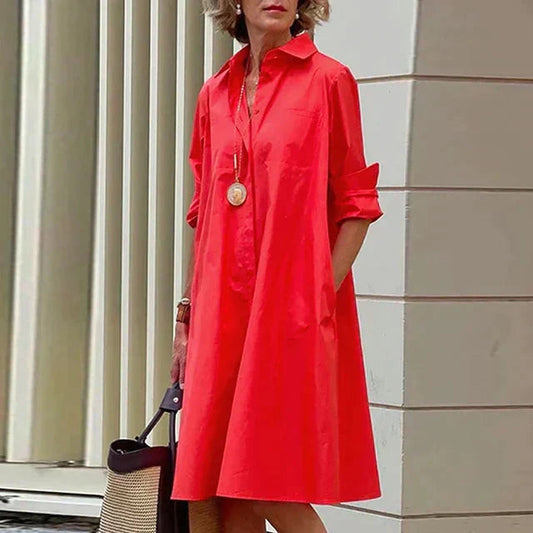 Esme | Rochie Casual de Zi cu Buzunare