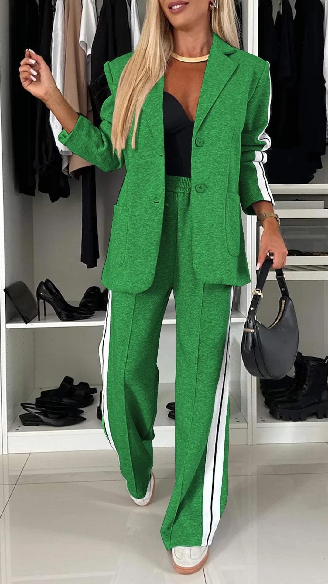 BRIELLE – COMPLET SPORT LUXE BLAZER ȘI JOGGER