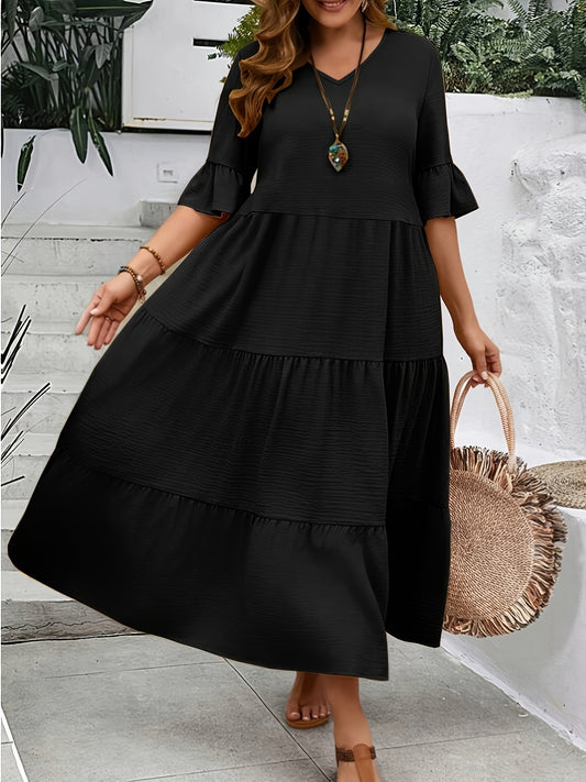 Serena - Rochie Fluidă Elegantă