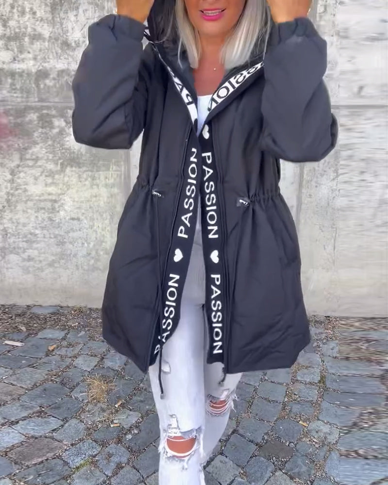 Gianna - Jachetă Casual cu Fermuar