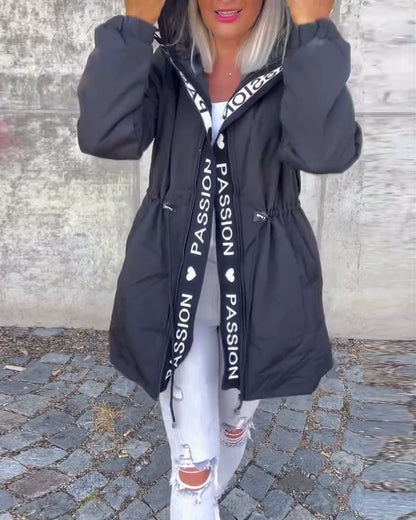 Gianna - Jachetă Casual cu Fermuar