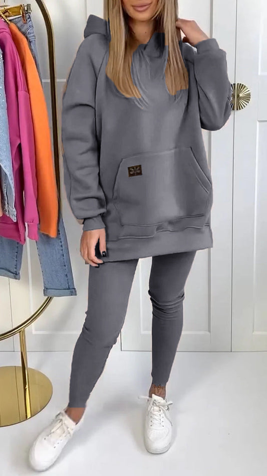 Nerina | Set Hanorac Casual și Leggings