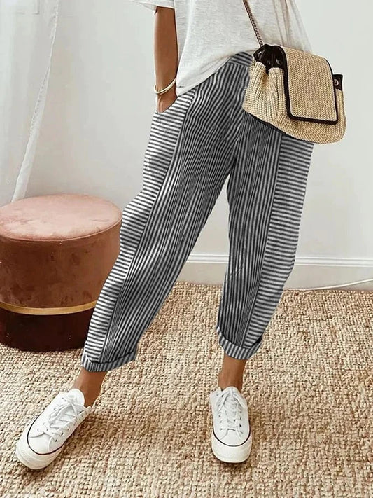 Lola | Pantaloni Casual Lejeri de Vară
