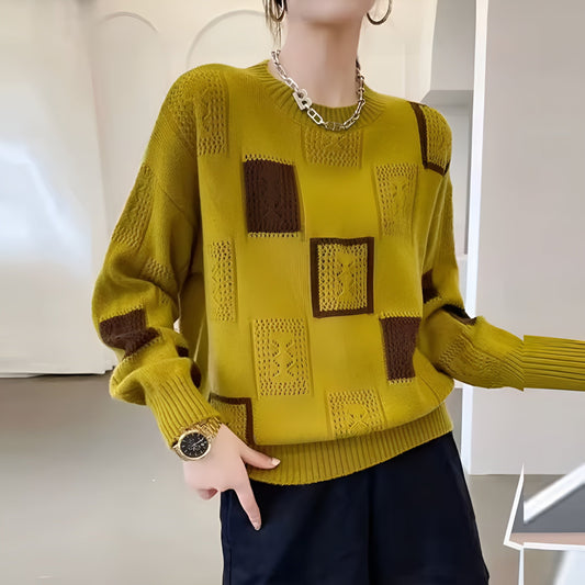 ALIDA | Pulover tricotat unic pentru femei