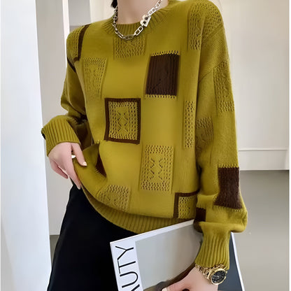 ALIDA | Pulover tricotat unic pentru femei