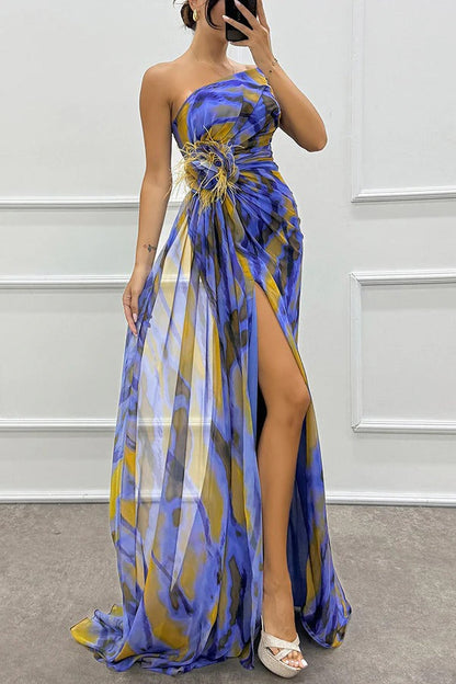 Layla | Rochie Maxi Vibrantă
