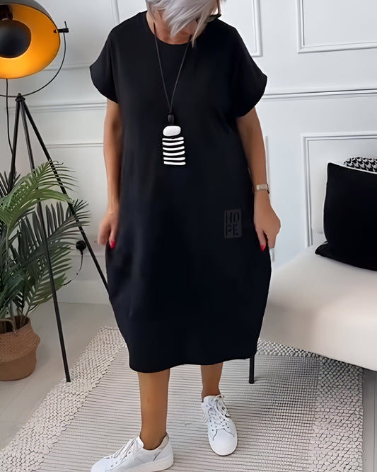 Bessie – Rochie Midi Confortabilă