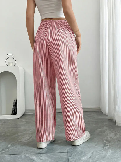 Alina | Pantaloni Casual Eleganți cu Șnur
