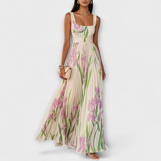 SOFIA – ROCHIE MAXI DE ELEGANȚĂ ÎN FLORILE