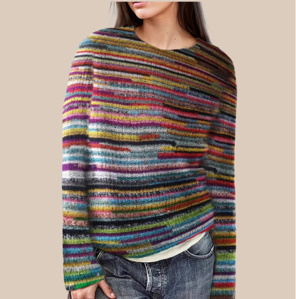Ava - Pulover Clasic Fair-Isle