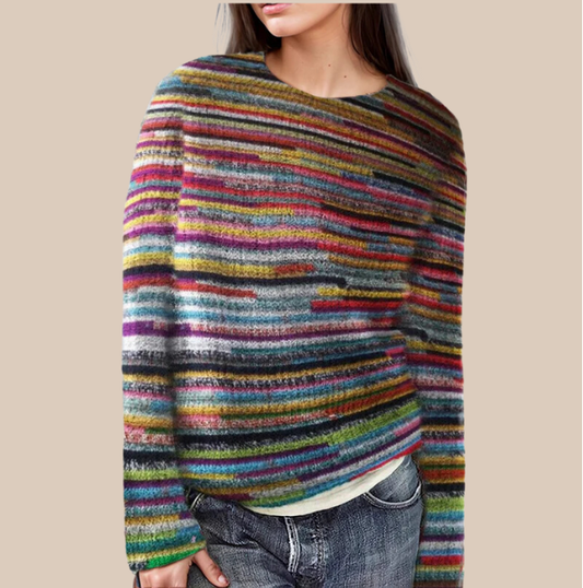 Ava - Pulover Clasic Fair-Isle