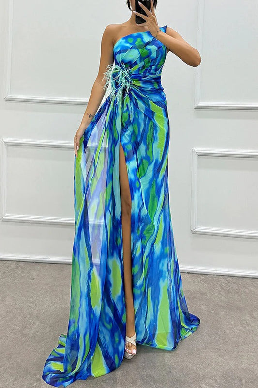 Layla | Rochie Maxi Vibrantă