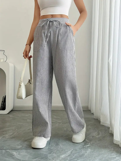Alina | Pantaloni Casual Eleganți cu Șnur