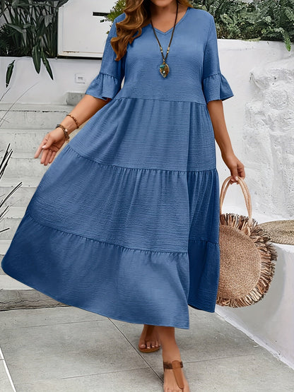 Serena - Rochie Fluidă Elegantă