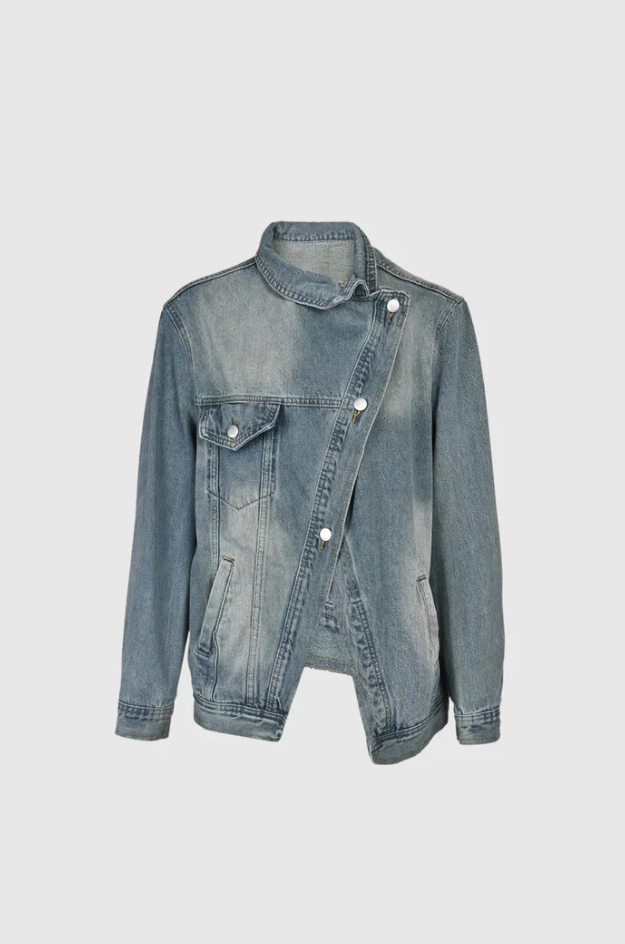 Poet - Jachetă Artistică din Denim