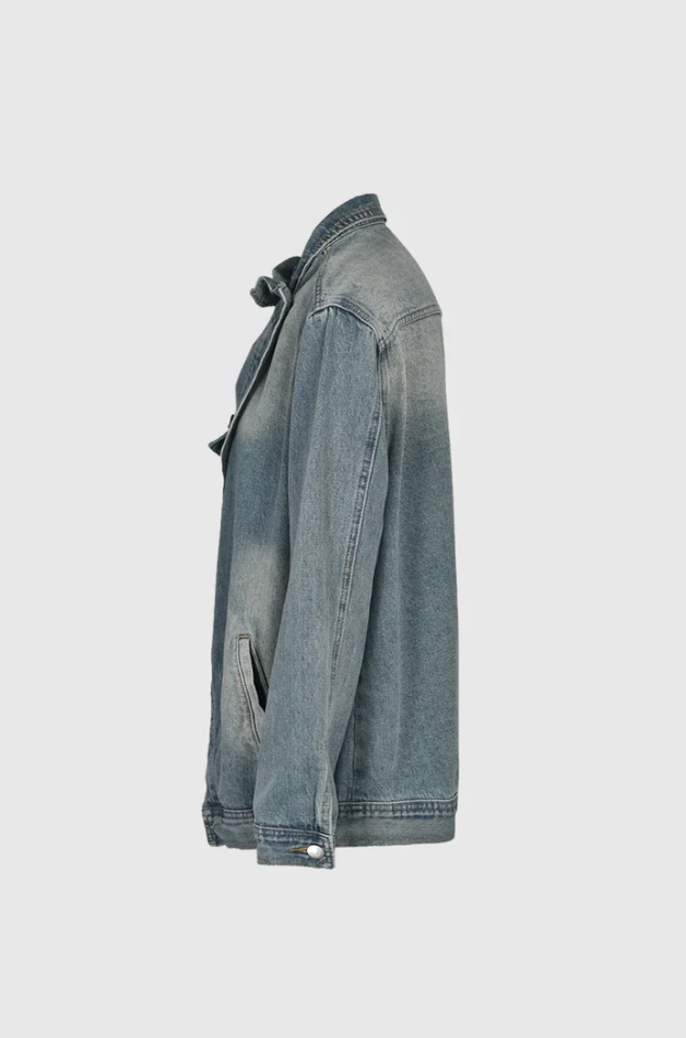 Poet - Jachetă Artistică din Denim