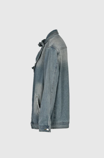 Poet - Jachetă Artistică din Denim