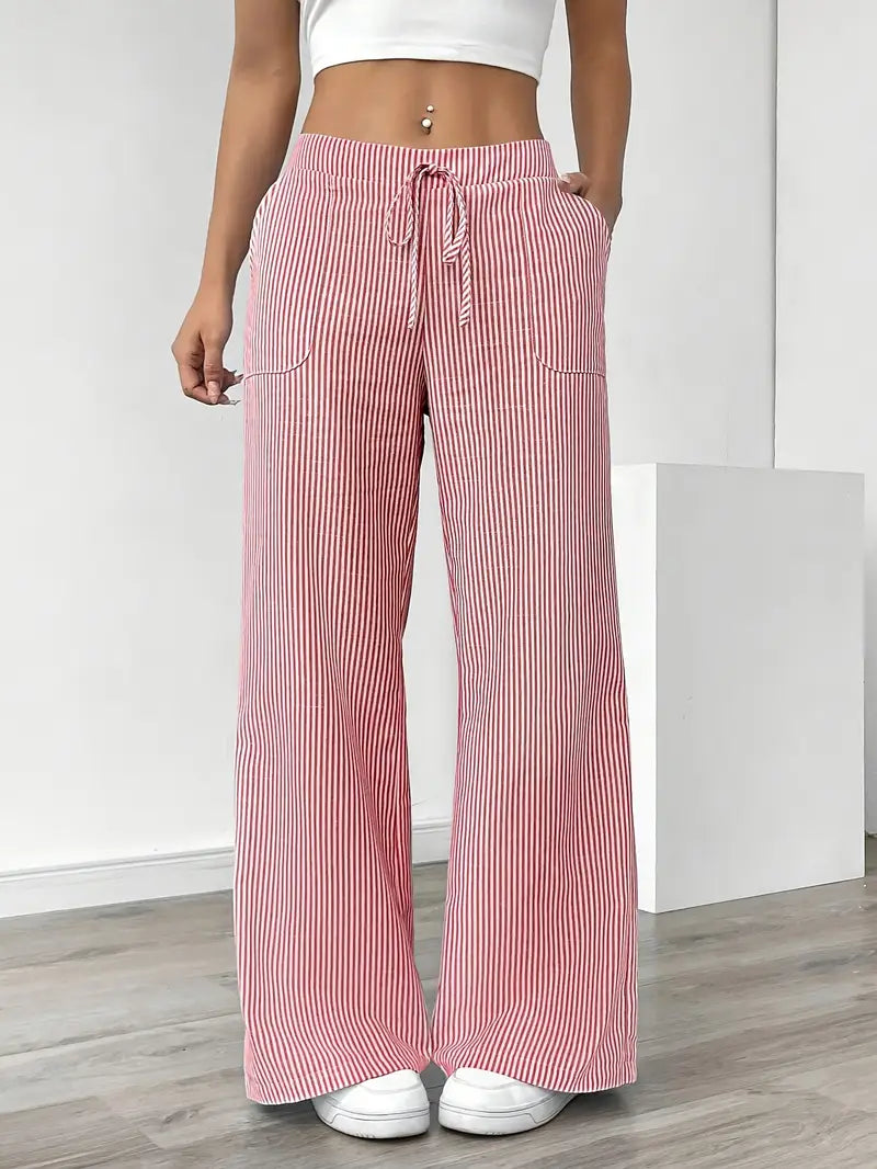 Alina | Pantaloni Casual Eleganți cu Șnur
