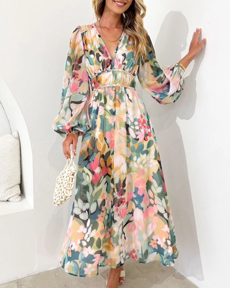 Lot | Rochie Florală Elegantă