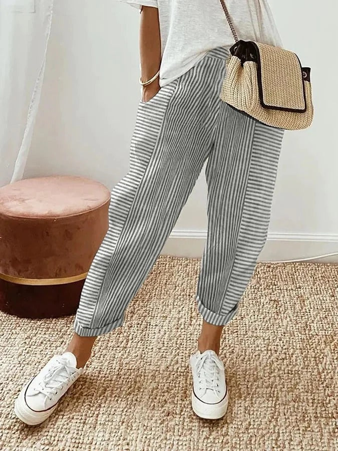 Lola | Pantaloni Casual Lejeri de Vară
